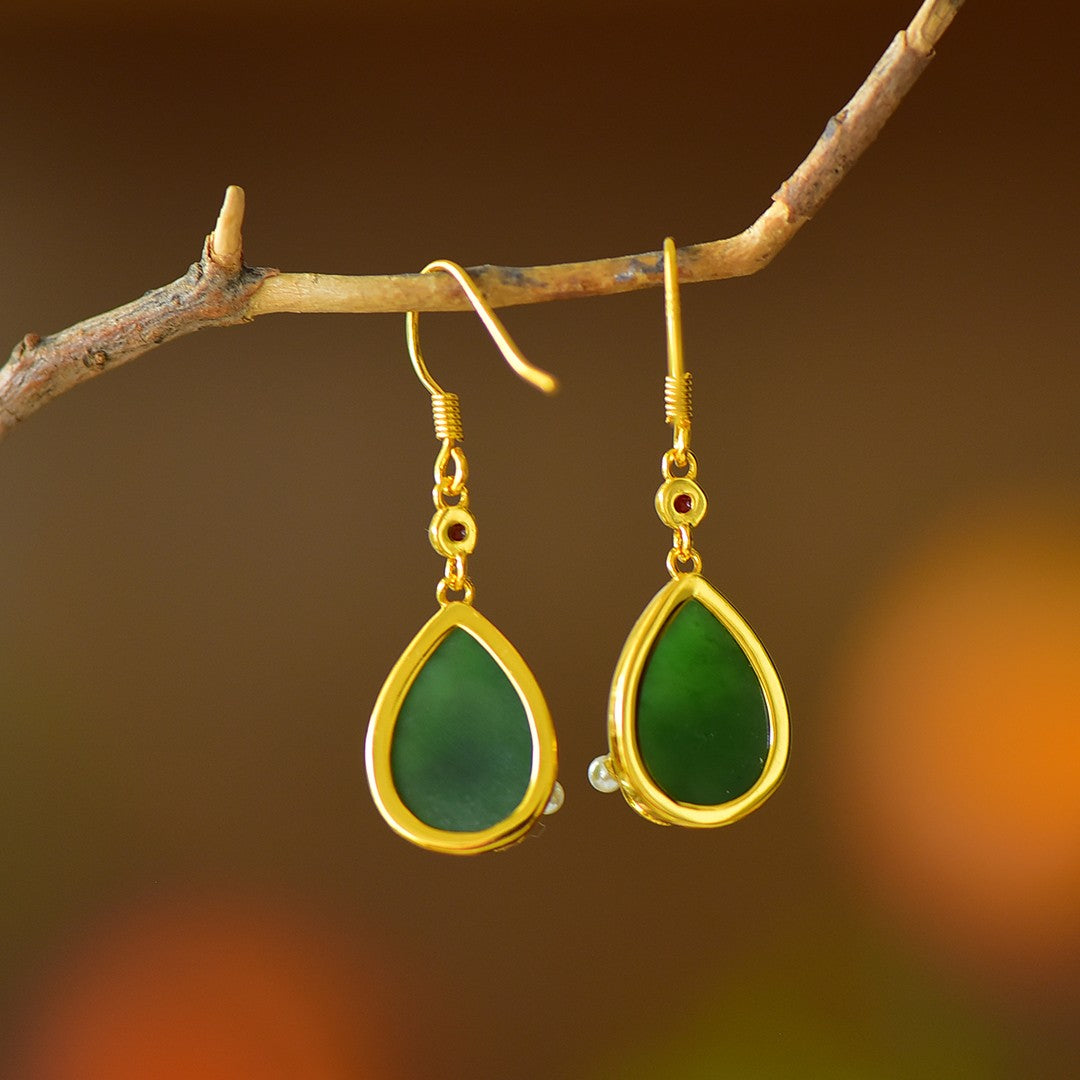 925_Silver_Nephrite_Green_Jade_Earrings_123