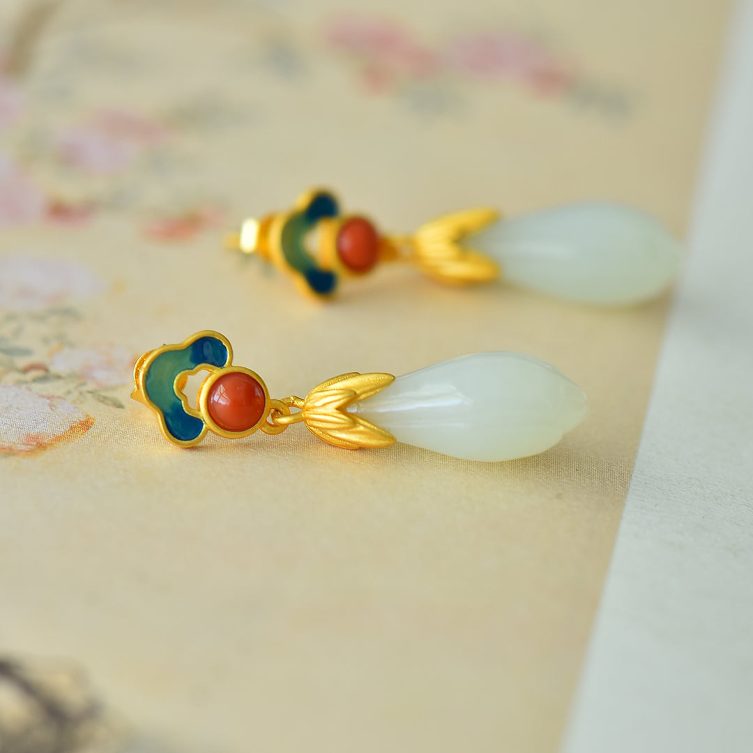 925_Silver_Nephrite_Earrings_Fine_Texture_185