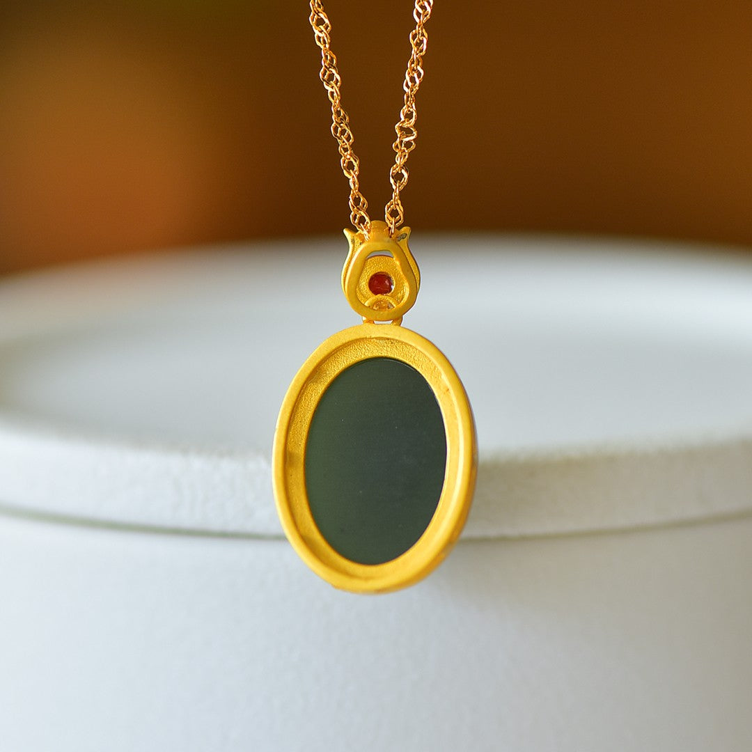 S925_Sterling_Silver_Hetian_Jade_Qingshui_Jade_Pendant_7