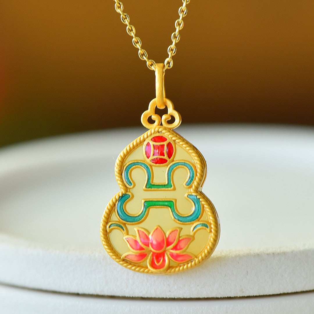 S925_Sterling_Silver_Hetian_Jade_Pendant_Lotus_Gourd_2