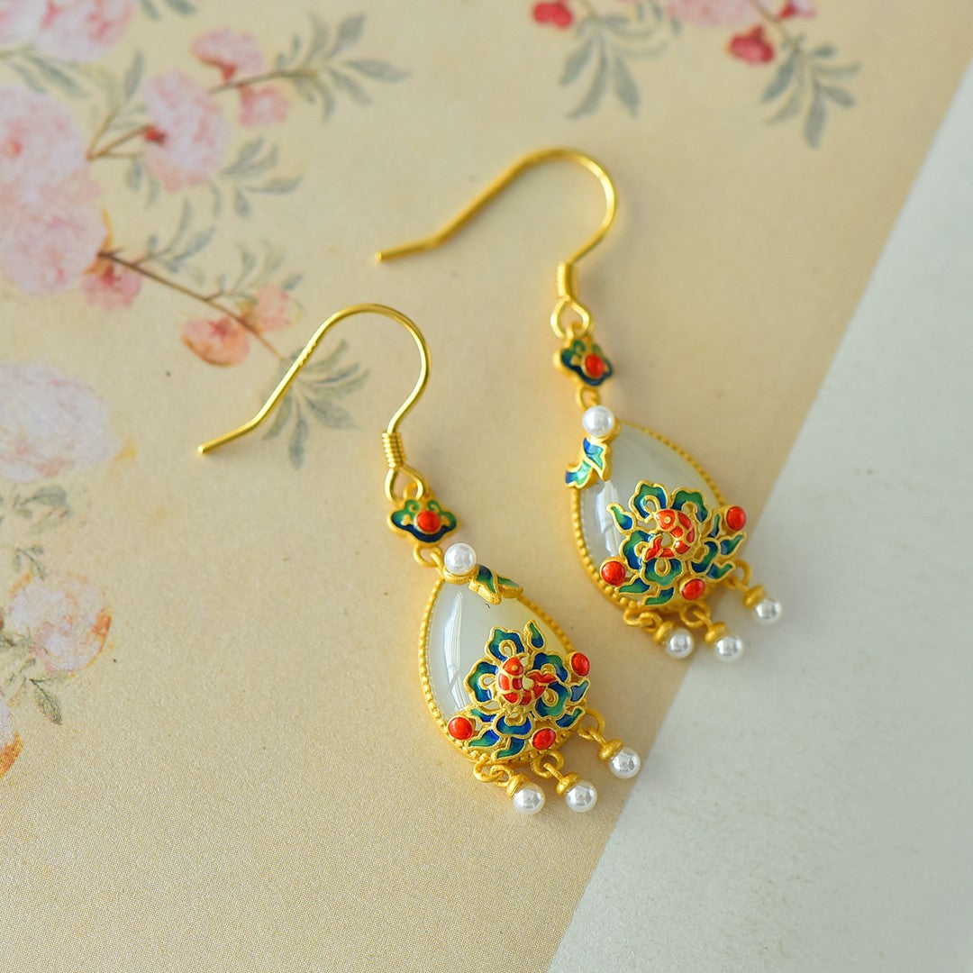 925_Silver_Nephrite_Earrings_With_Certificate_99