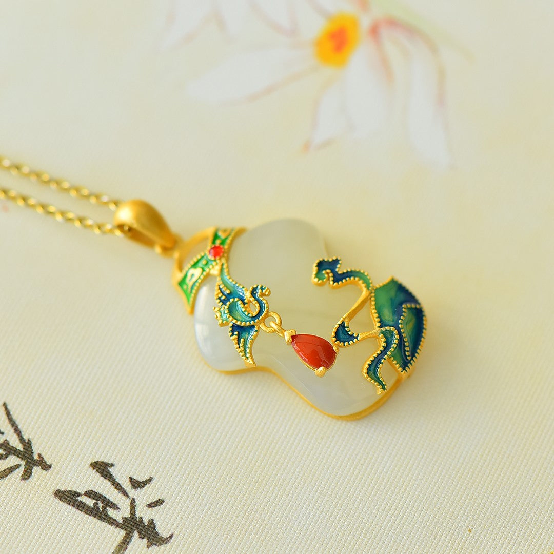 S925_Sterling_Silver_Hetian_Jade_Ruyi_Pendant