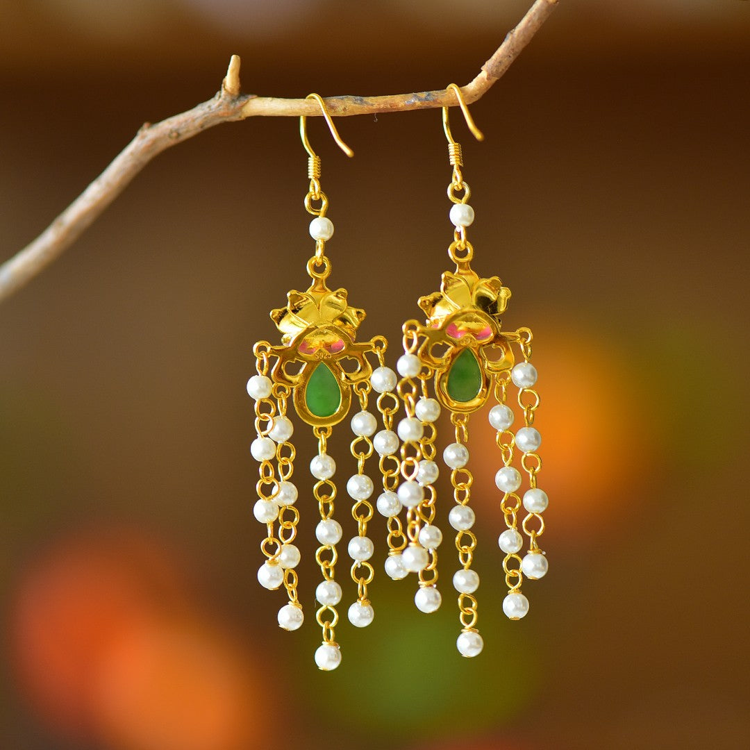 925_Silver_Nephrite_Green_Jade_Earrings_126