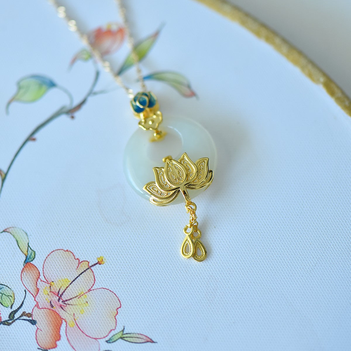 S925_Sterling_Silver_Hetian_Jade_Pendant_Lotus_5