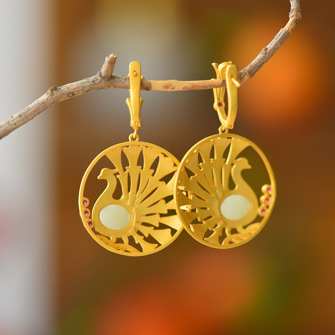 925_Silver_S_Nephrite_Earrings_Exquisite