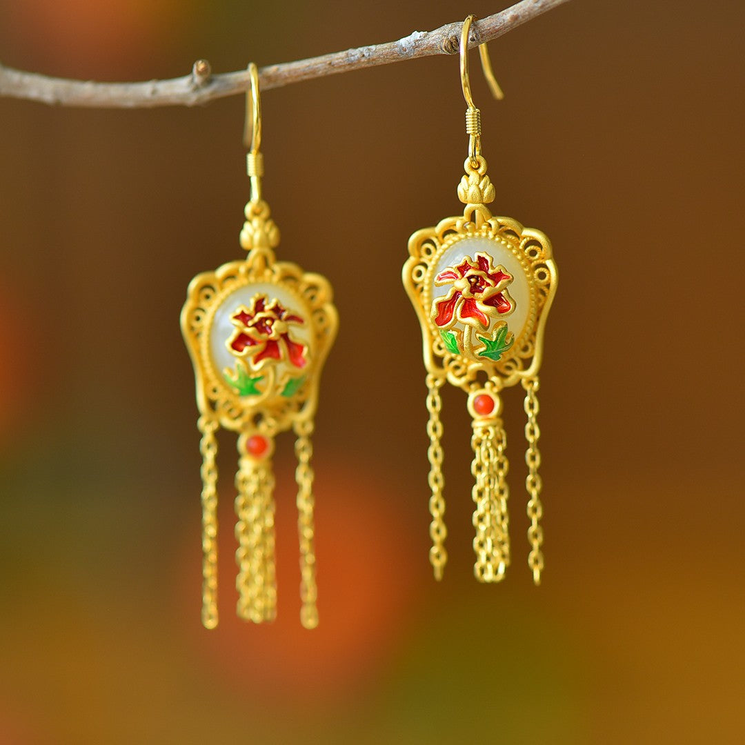 925_Silver_Nephrite_Earrings_Simple