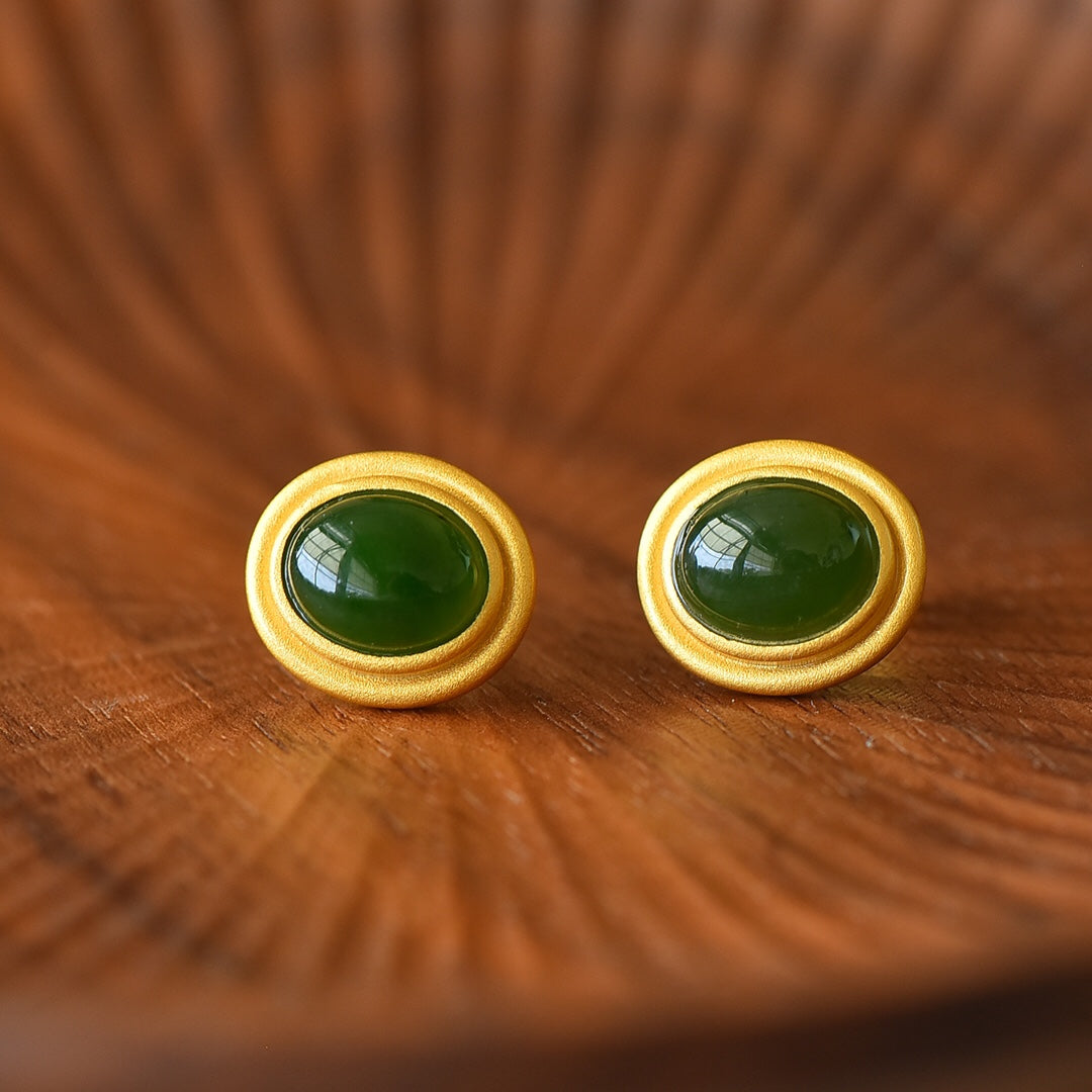 925_Inlaid_Nephrite_Green_Jade_Earrings_Fashion