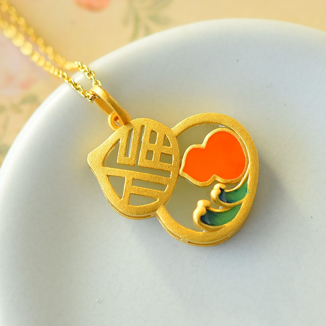 S925_Sterling_Silver_Hetian_Jade_Pendant_Gourd_20