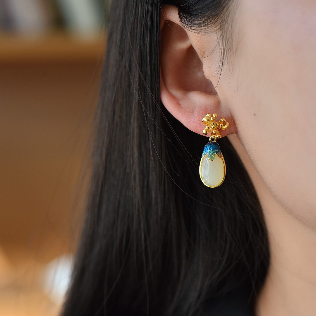 925_Silver_Nephrite_Earrings_Simple_Elegant_81