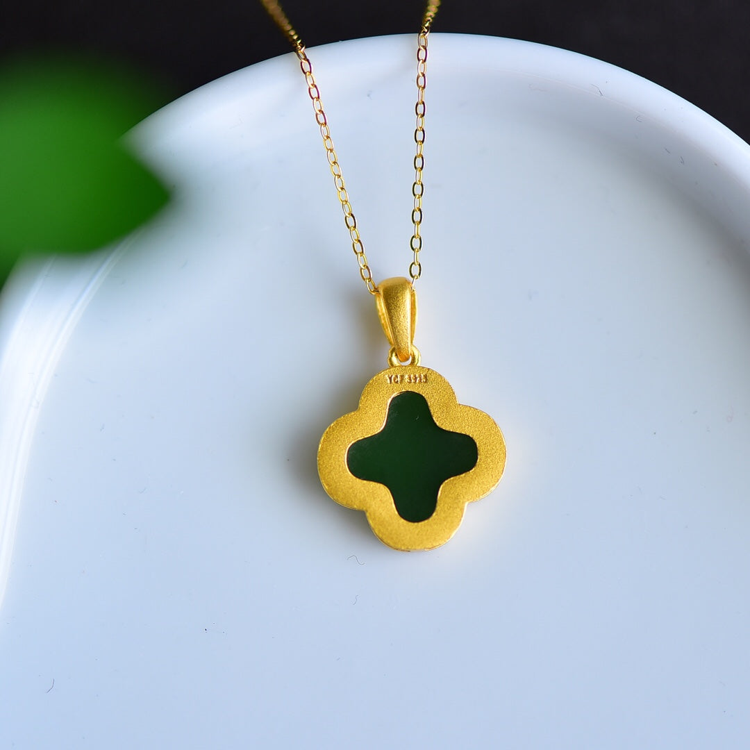 S925_Sterling_Silver_Hetian_Jasper_Pendant_Clover_3