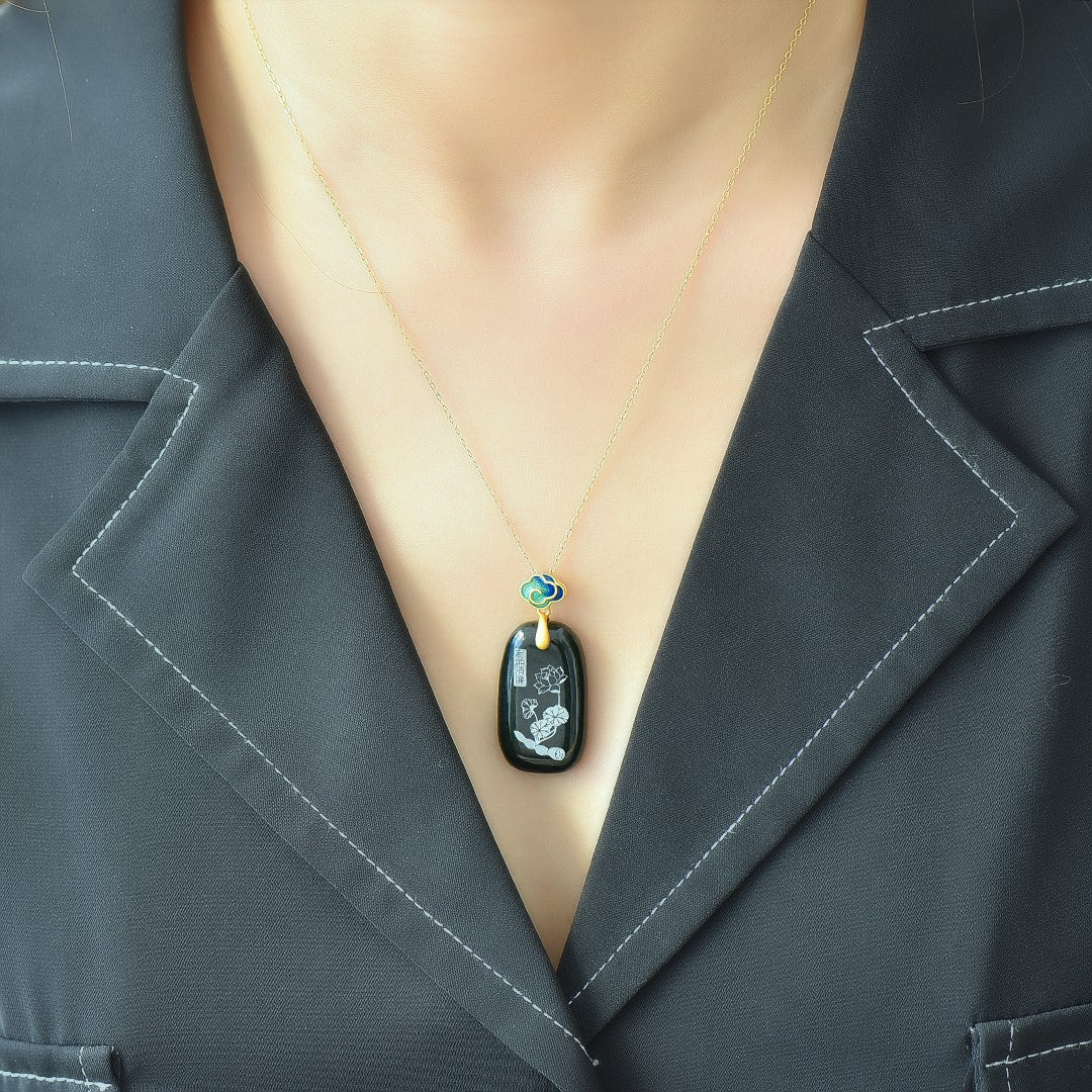 S925_Sterling_Silver_Pendant_Lotus