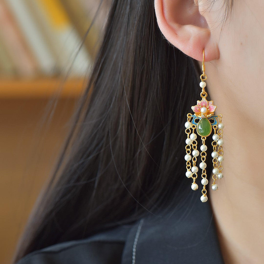 925_Silver_Nephrite_Green_Jade_Earrings_126