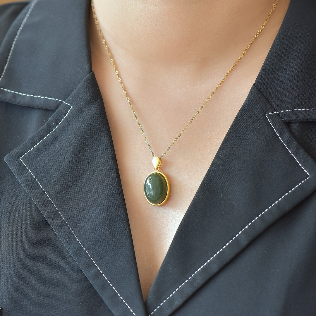S925_Sterling_Silver_Hetian_Jade_Qingshui_Jade_Pendant_5