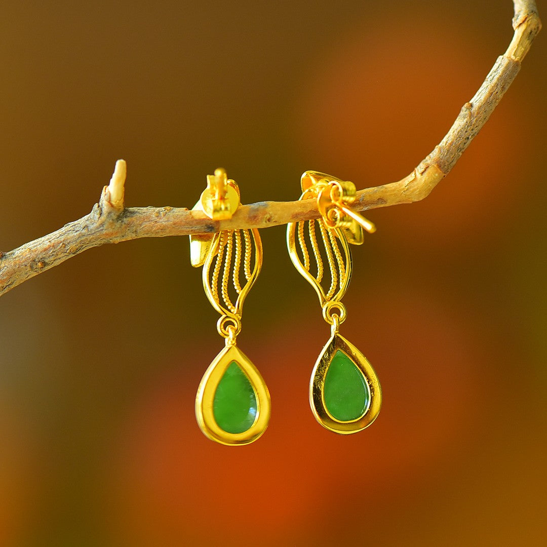 925_Silver_Nephrite_Green_Jade_Earrings_22
