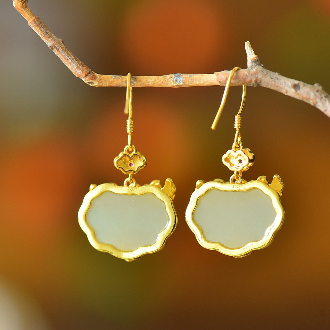 925_Silver_Nephrite_Earrings_With_Certificate