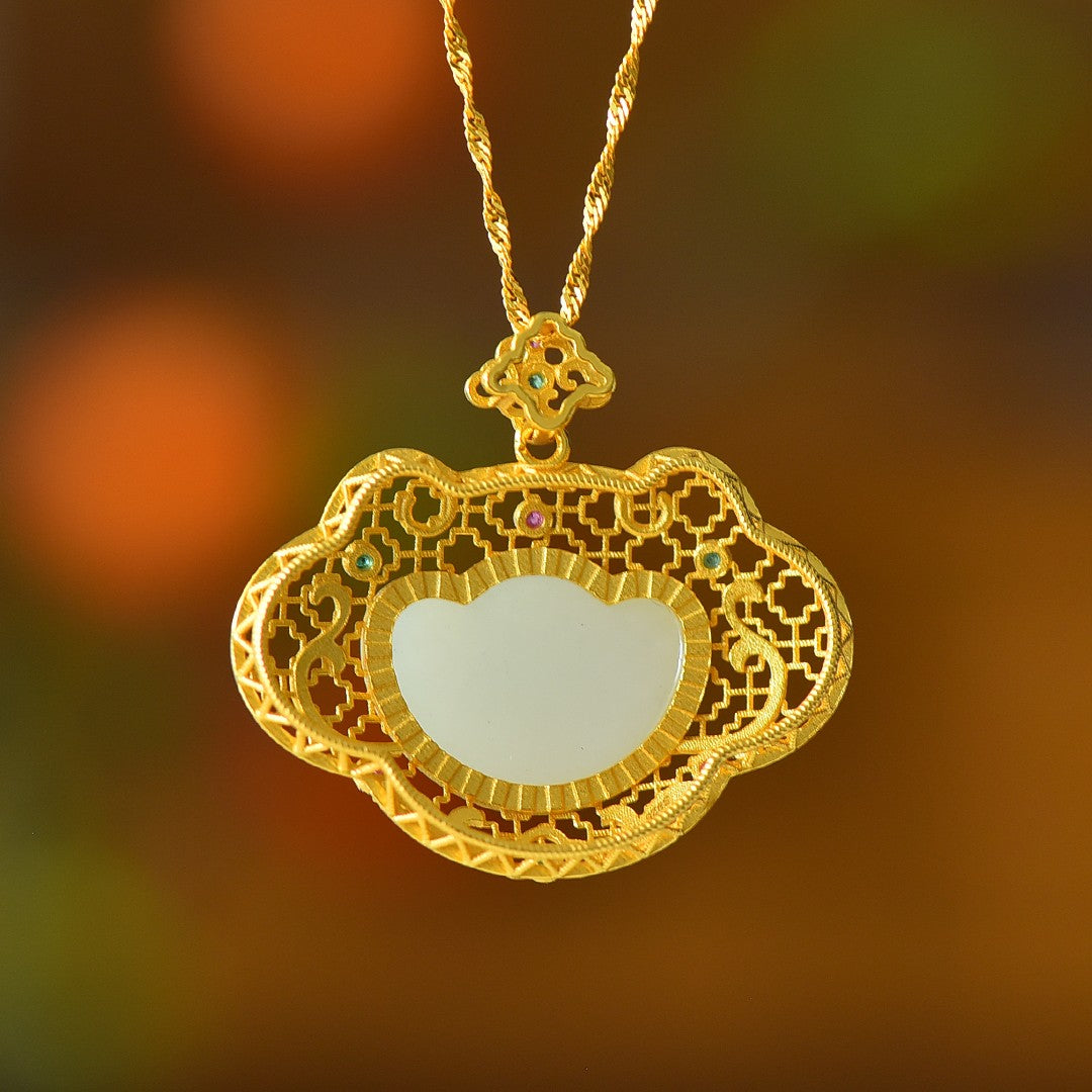 S925_Sterling_Silver_Hetian_Jade_Ruyi_Pendant_1