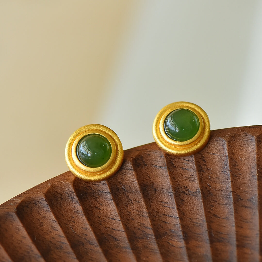 925_Silver_Yt_Nephrite_Green_Jade_Earrings_With_Certificate