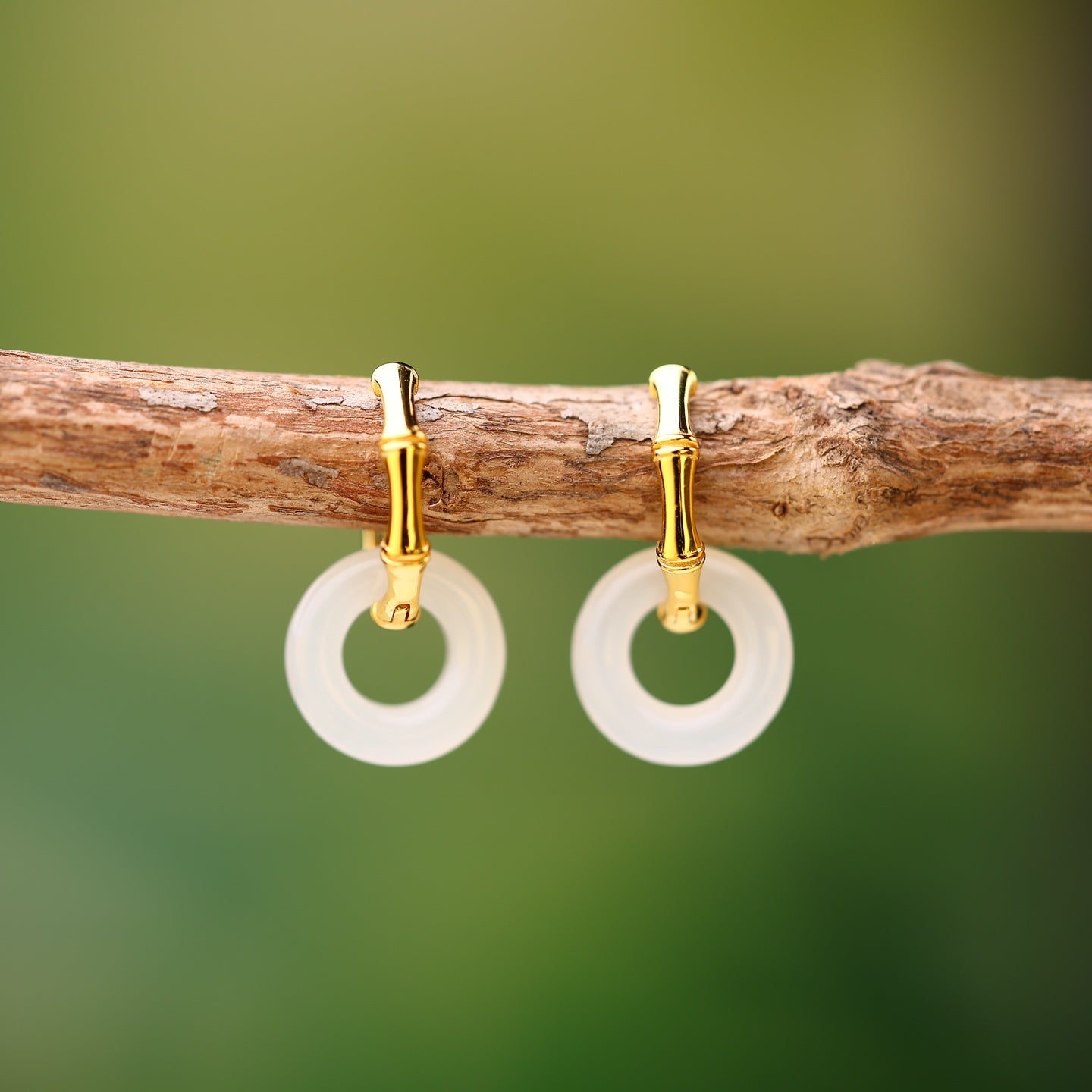 925_Silver_Best_Seller_Q_Nephrite_Earrings_Fine_Texture