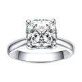 Cushion Cut Moissanite Engagement Ring (3.5 ct)