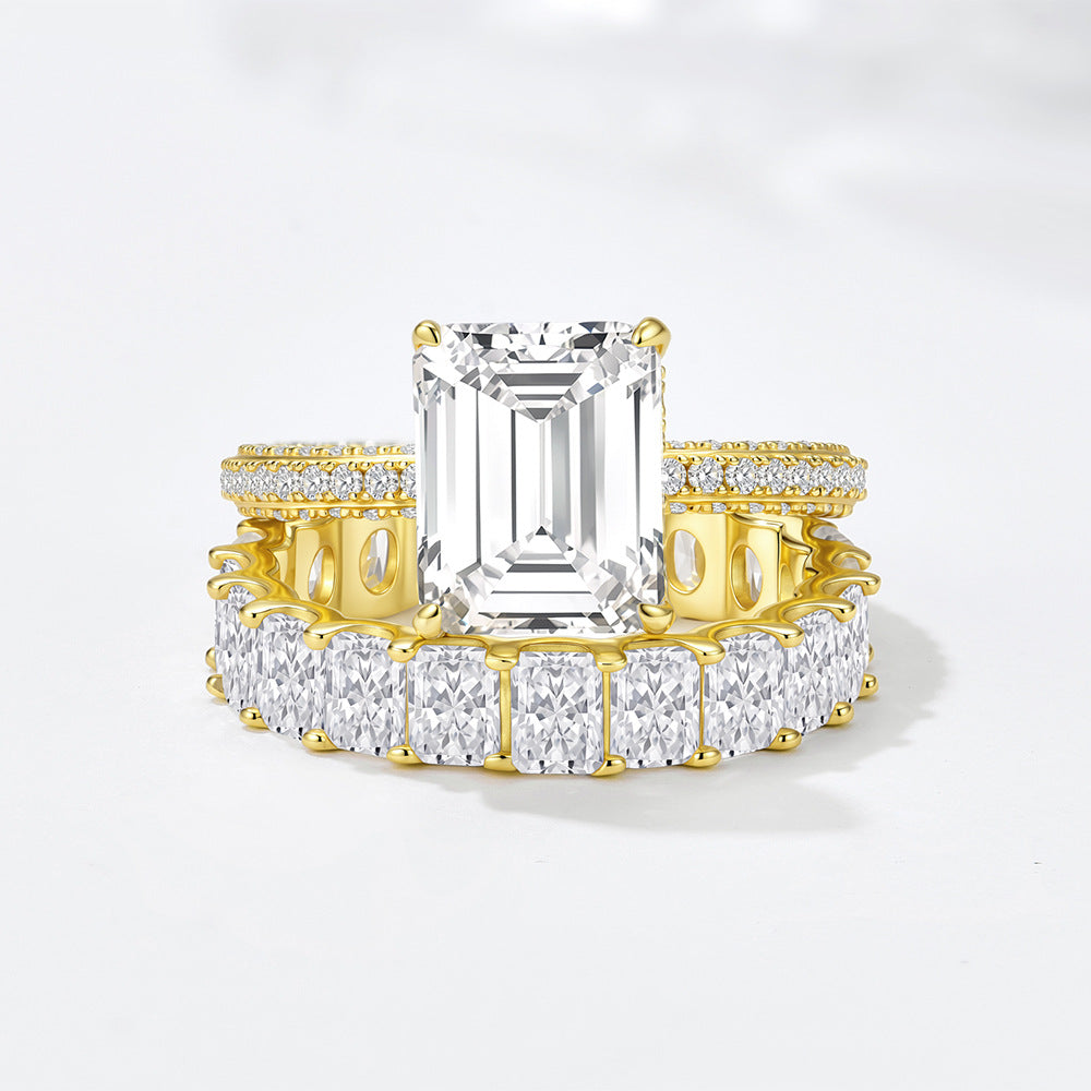 S925 Flawless 5A CZ Solitaire Ring | Exceptional Fire & Brilliance Premium Jewelry